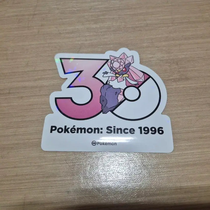 [BUNJANG] Pokemon 30th Anniversary Diancie Sticker / 포켓몬 30주년 스티커 디안시 판매