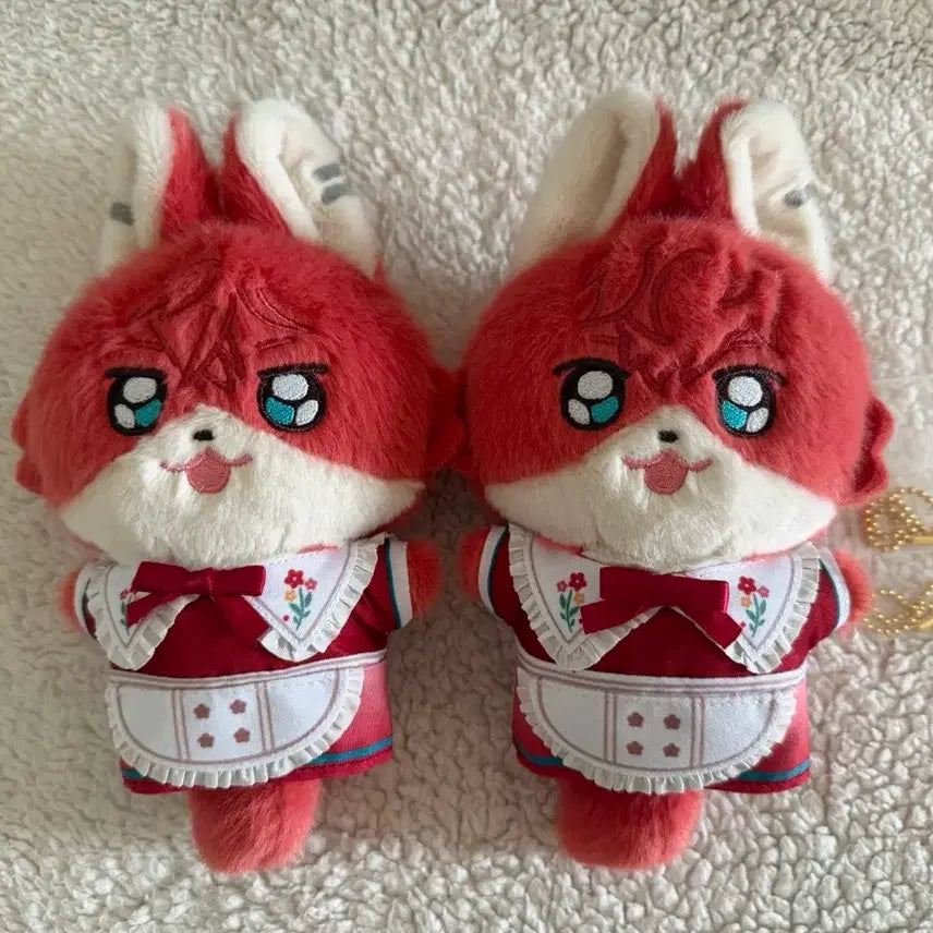 [BUNJANG] Ensemble Stars! Amagi Rinne Hiro Lucky Draw Plush Set / 앙스타 아마기 린네 히이로 카페누이 여우누이