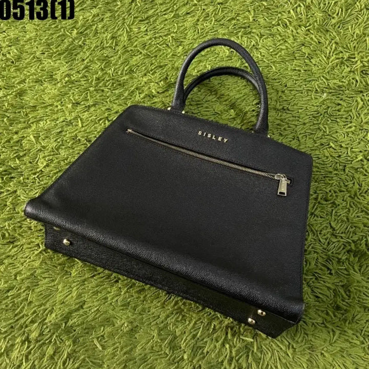 [BUNJANG] Sisley Black Tote Bag / 시슬리 블랙 토트백 여성 가방