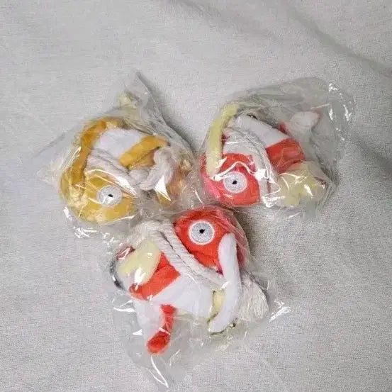 [BUNJANG] Lucky Koi Mascot Keychain Golden Standard 3 Types Set / 한국 한정] 행운가득 잉어킹 액막이 키링 마스코트 황금 일반 3종 세트