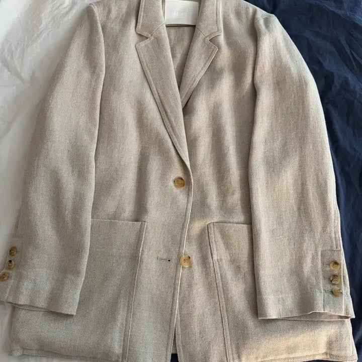 [BUNJANG] Yumell Linen Jacket / 유메르린넨자켓