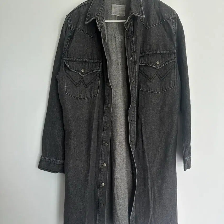 [BUNJANG] Denim Jacket Dress / 청자켓 원피스 free