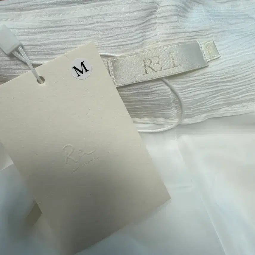 [BUNJANG] RE_L White Tiered Ruffle Skirt M / (새상품)화이트 캉캉 프릴 스커트
