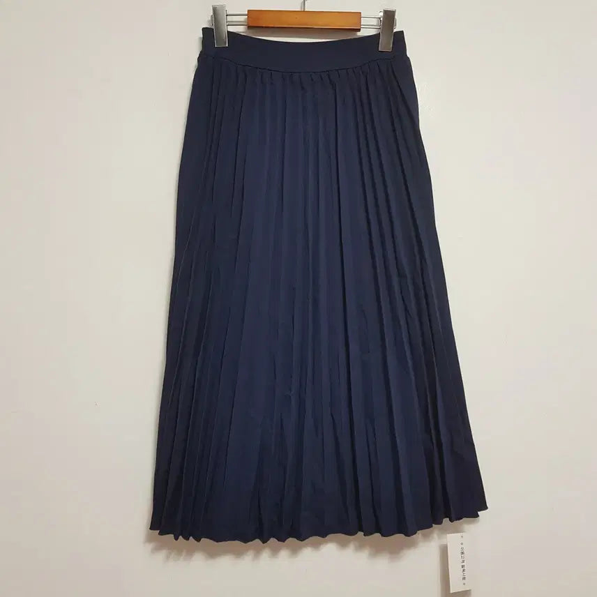 [BUNJANG] Navy Pleated Long Skirt (Size S) / 4883/플리츠스커트 여 S사이즈 네이비롱스커트/내옷방