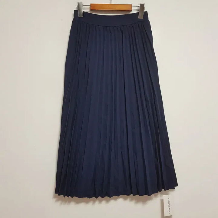 [BUNJANG] Navy Pleated Long Skirt (Size S) / 4883/플리츠스커트 여 S사이즈 네이비롱스커트/내옷방
