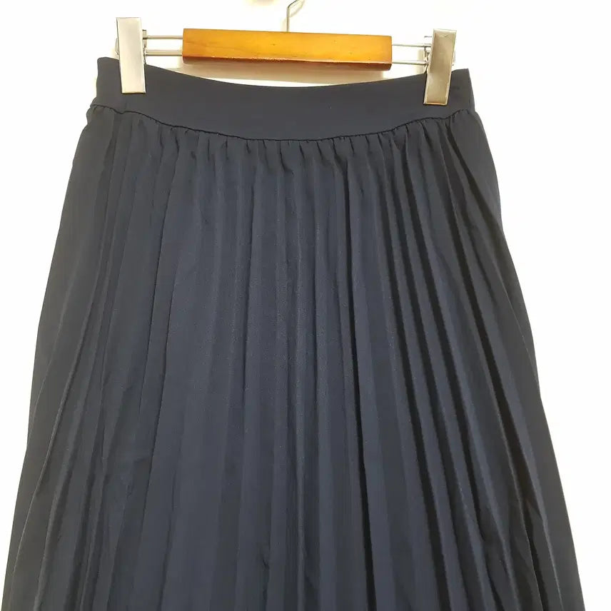 [BUNJANG] Navy Pleated Long Skirt (Size S) / 4883/플리츠스커트 여 S사이즈 네이비롱스커트/내옷방