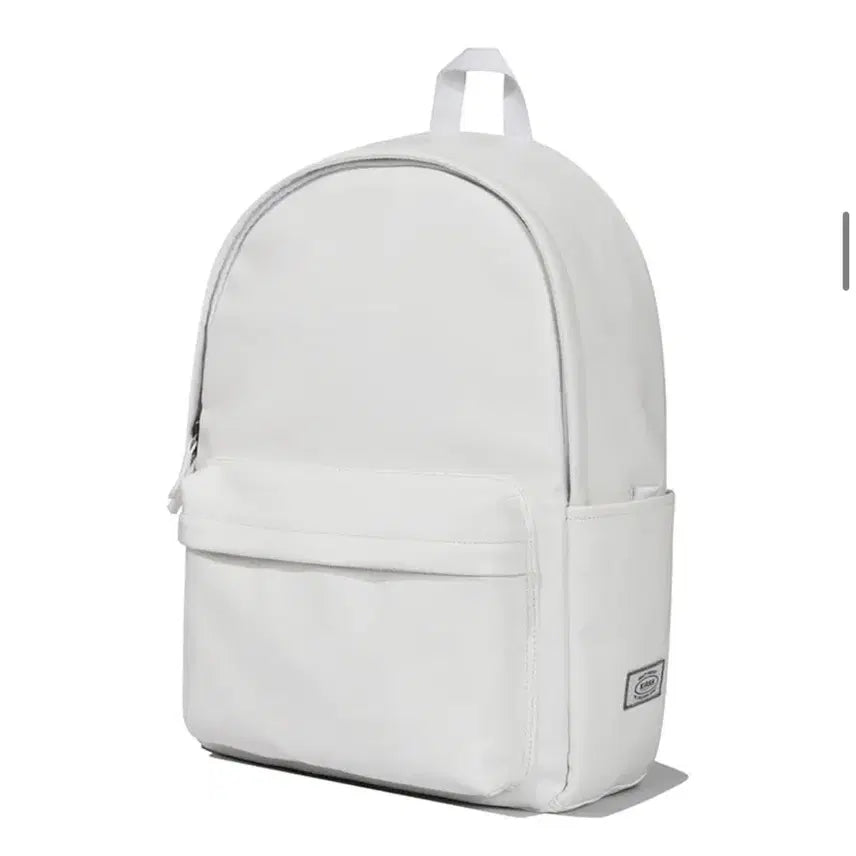 [BUNJANG] Kirsh Pocket Basic PU Backpack [White] / 키르시 포켓 베이직 PU 백팩 [화이트] 새상품 가방