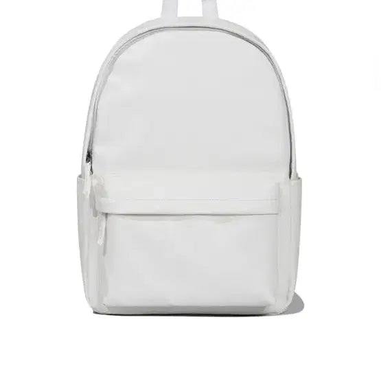 [BUNJANG] Kirsh Pocket Basic PU Backpack [White] / 키르시 포켓 베이직 PU 백팩 [화이트] 새상품 가방