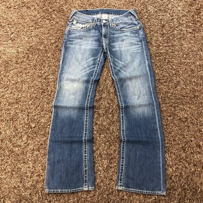 [BUNJANG] True Religion Washed Bootcut Denim Pants / 31 트루릴리전 부츠컷 워싱 데님 팬츠