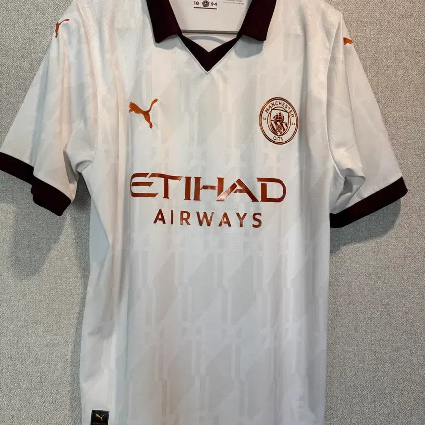 [BUNJANG] Manchester City 23-24 Away Authentic Jersey / 23-24 맨시티 어웨이 유니폼