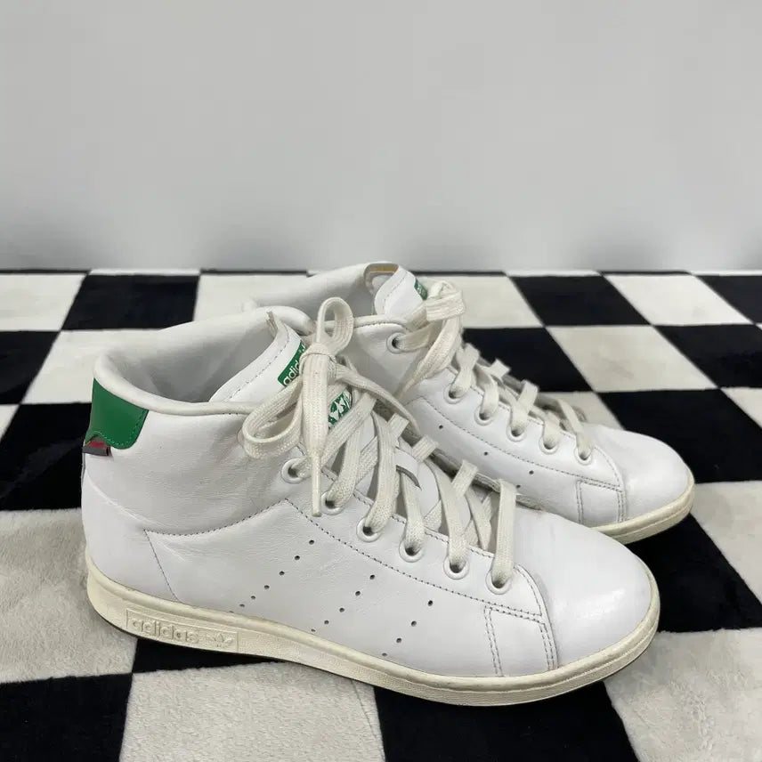 [BUNJANG] Adidas Stan Smith Mid Sneakers (230mm) / 아디다스 스탠스미스 미드 스니커즈 230mm