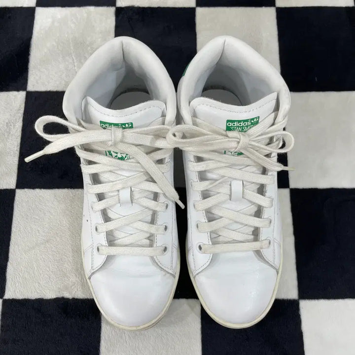 [BUNJANG] Adidas Stan Smith Mid Sneakers (230mm) / 아디다스 스탠스미스 미드 스니커즈 230mm