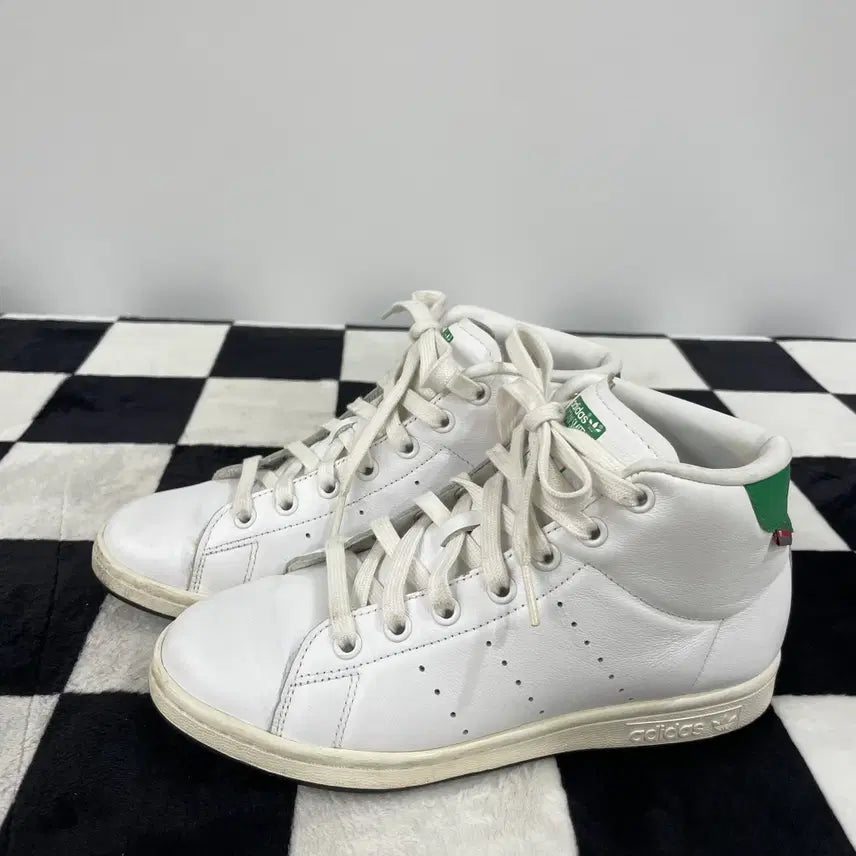 [BUNJANG] Adidas Stan Smith Mid Sneakers (230mm) / 아디다스 스탠스미스 미드 스니커즈 230mm