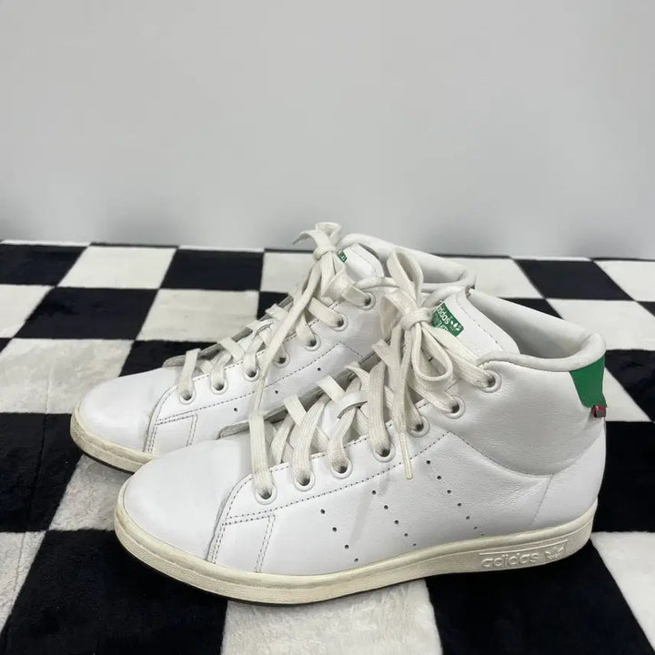 [BUNJANG] Adidas Stan Smith Mid Sneakers (230mm) / 아디다스 스탠스미스 미드 스니커즈 230mm
