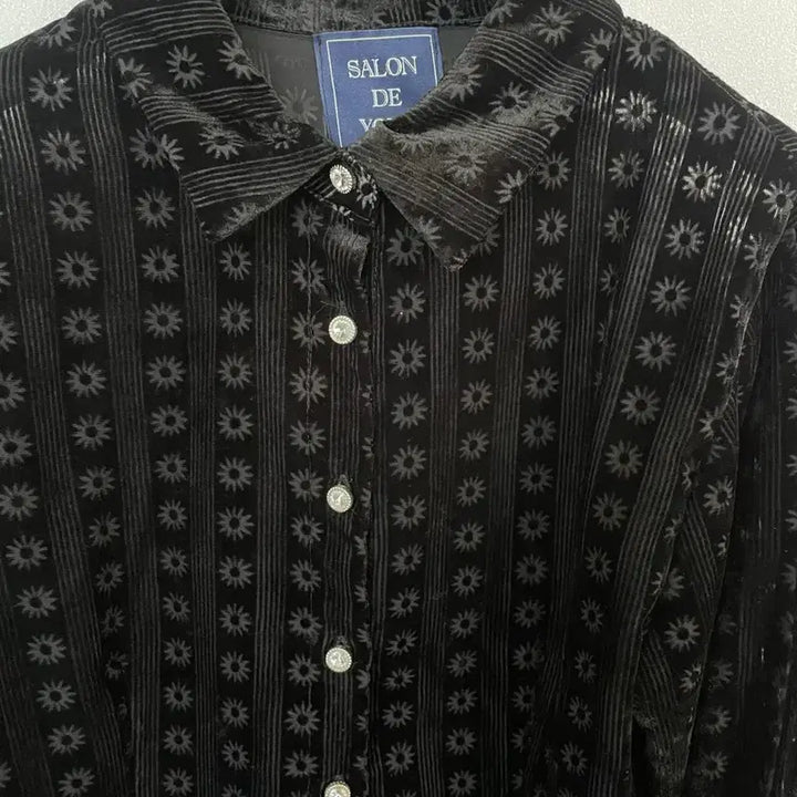[BUNJANG] Salondeyon Velvet Blouse / 살롱드욘 벨벳 블라우스
