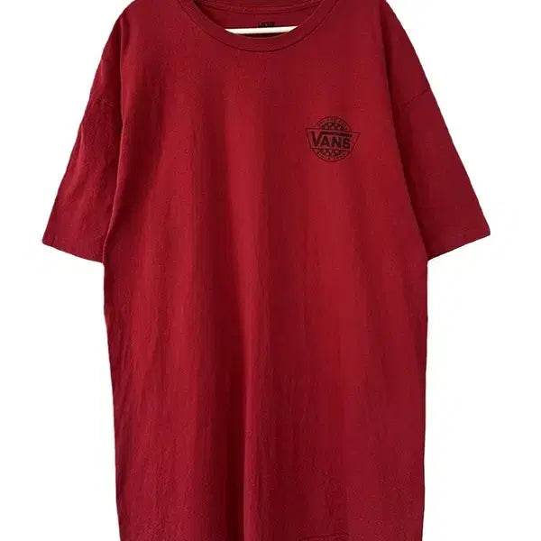 [BUNJANG] Vans Graphic T-Shirt Red / [L] VANS 반스 그래픽 반팔티셔츠 레드