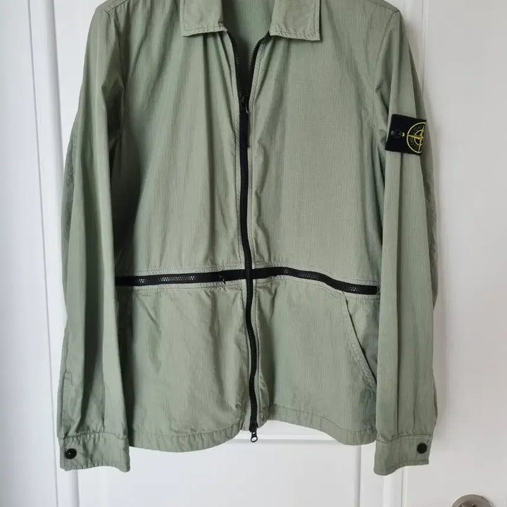 [BUNJANG] Stone Island Cross Over Shirt Jacket M / 백화점판 스톤아일랜드 십자가 오버셔츠 십자군 셔츠 자켓 m