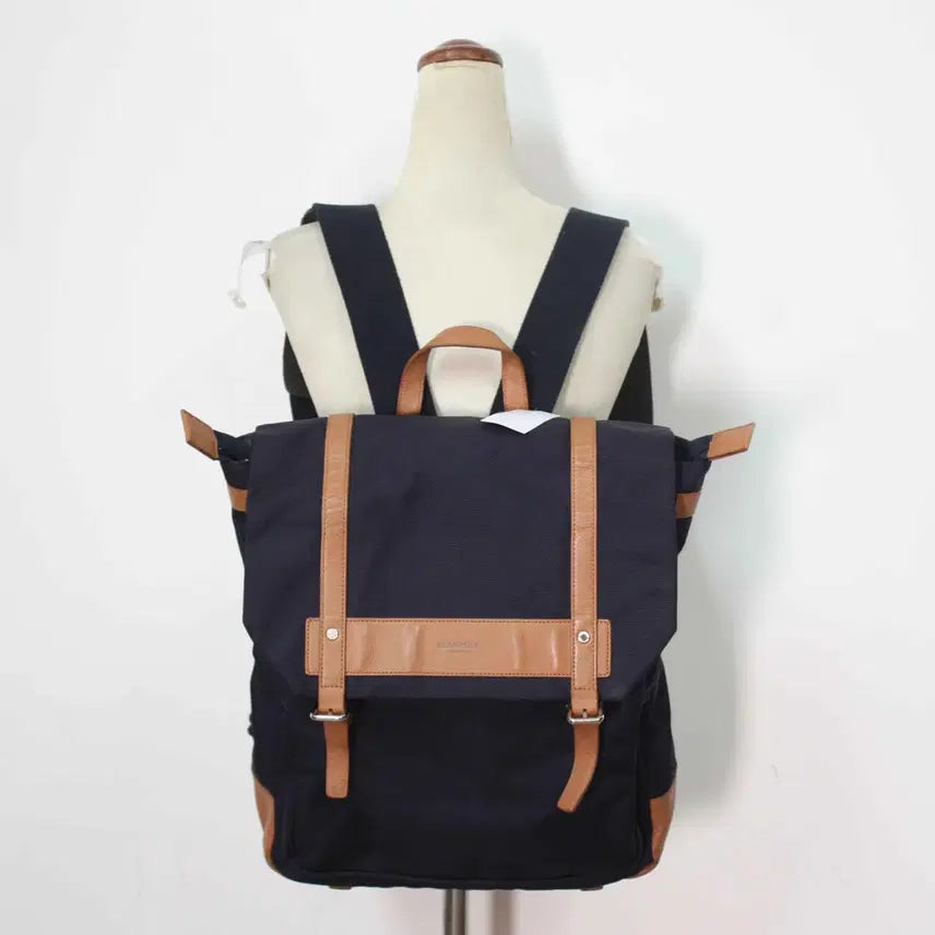 [BUNJANG] Beanpole Casual Backpack Nylon Navy / B-10701/빈폴 정품 캐주얼 백팩