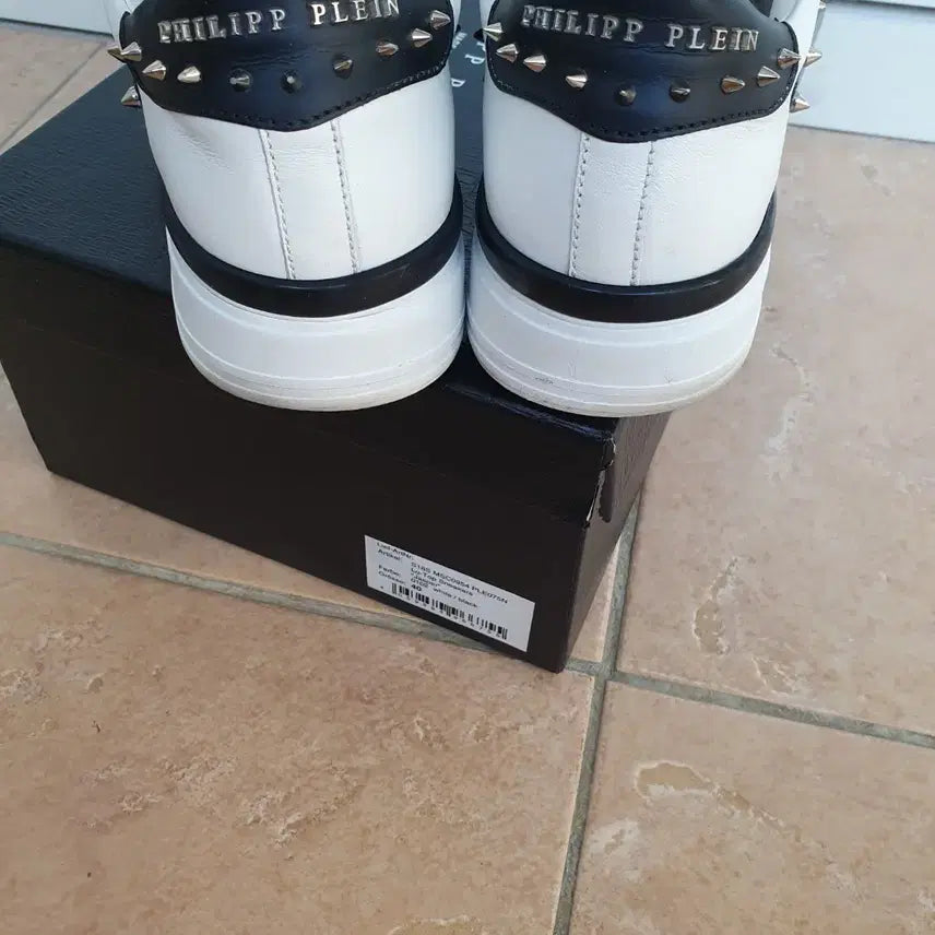 [BUNJANG] Philipp Plein Studded Sneakers Size 40 / 필립플레인 스터드 스니커즈 신발 40사이즈
