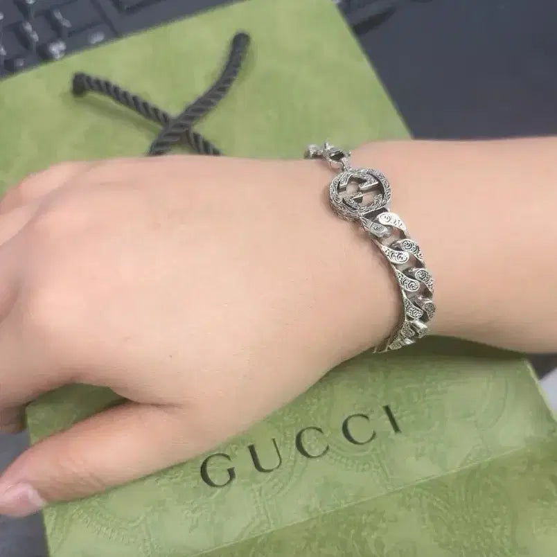 [BUNJANG] Gucci Vintage Silver Bracelet / 구찌 빈티지 실버 팔찌
