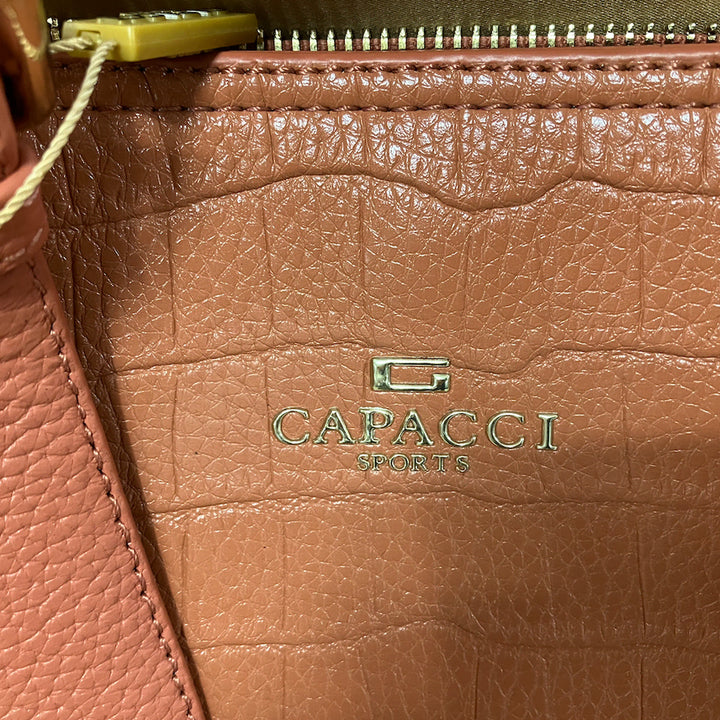 [BUNJANG] CAPACCI Embossed Sport Tote Bag / CAPACCI 스포츠 엠보싱 토트백