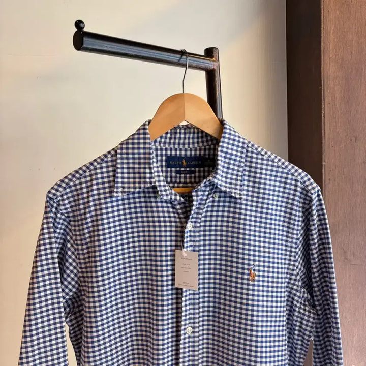 [BUNJANG] Polo Ralph Lauren Checkered Shirt Slim Fit M / 16924 - 폴로 랄프로렌 체크 셔츠