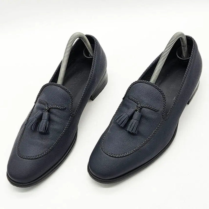 [BUNJANG] A.testoni Navy Tassel Loafers / A.testoni 테슬로퍼 네이비 (7)