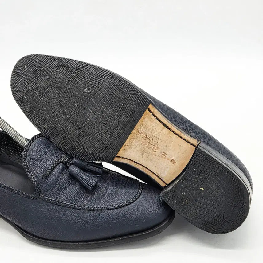 [BUNJANG] A.testoni Navy Tassel Loafers / A.testoni 테슬로퍼 네이비 (7)