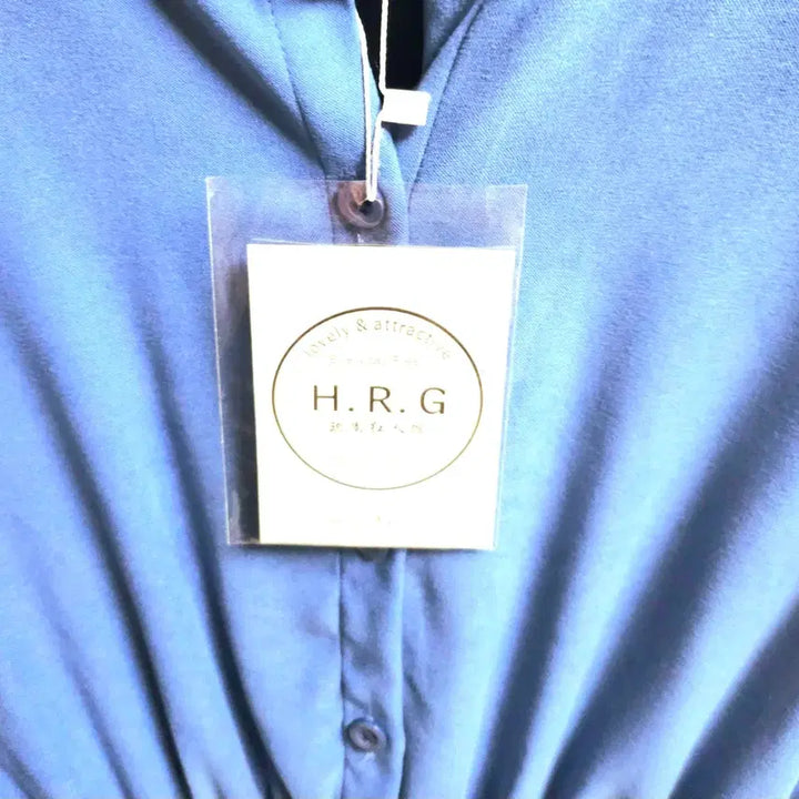 [BUNJANG] H.R.G Deep Sky Blue Midi Dress / H.R.G  예쁜딥하늘색 원피스새상품
