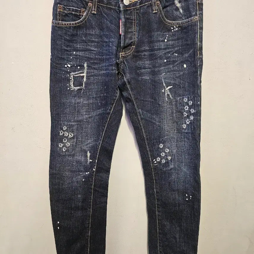 [BUNJANG] DSQUARED2 Authentic Washed Denim Pants / 디스퀘어드 정품 워싱 데님팬츠