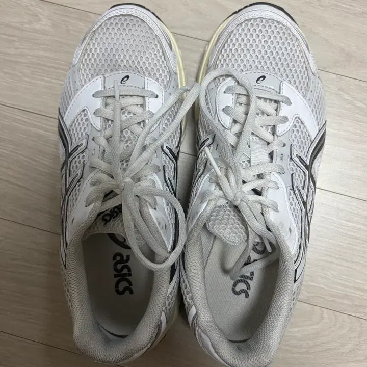 [BUNJANG] ASICS Gel-1130 White Cloud Grey Sneakers / 아식스 젤 1130 화이트 클라우드 그레이 245