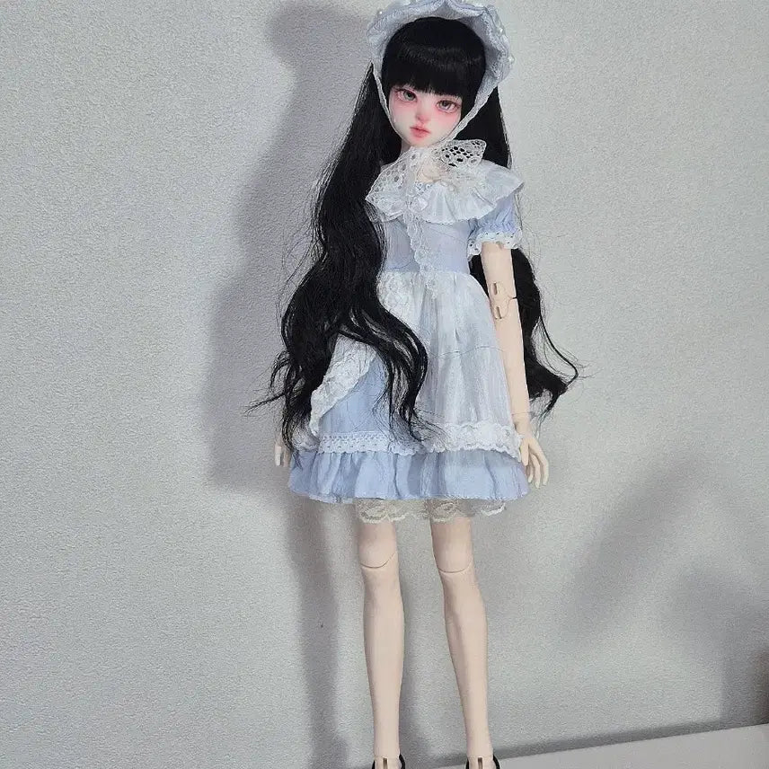 [BUNJANG] MSD Doll Head Tears Makeup Doll Head / MSD 눈물메이크업 구관 헤드 구체관절인형