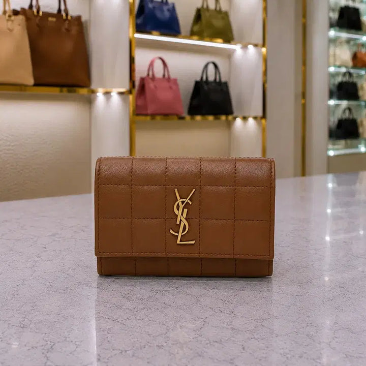 [BUNJANG] Saint Laurent Card Holder / [A급] 생로랑 까레 카드지갑 판매합니다!!!