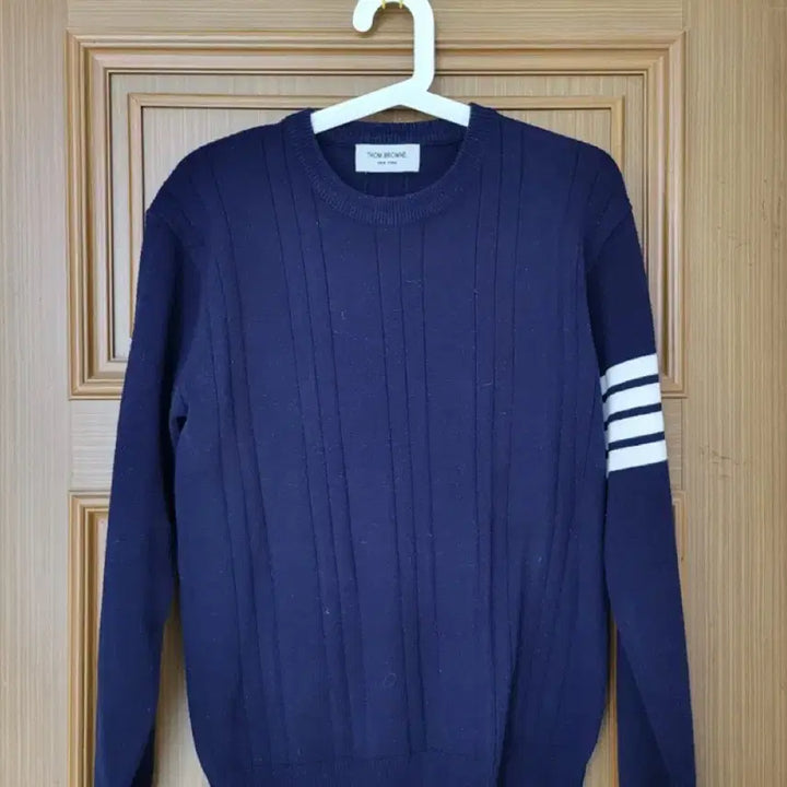 [BUNJANG] Thom Browne Navy Knit Sweater / 톰브라운 네이비 니트