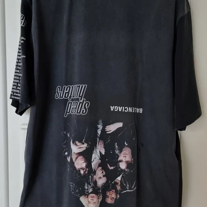 [BUNJANG] Balenciaga Upside Down Oversized Short Sleeve T-Shirt / 새상품급 백화점판 발렌시아가 스피드헌터 업사이드 다운 반팔 티셔츠 3