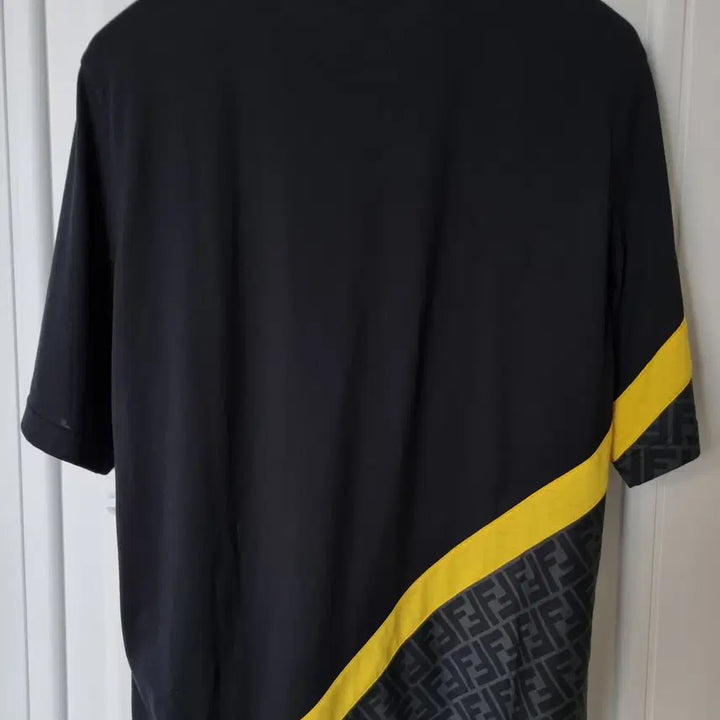 [BUNJANG] Fendi Side FF Logo Cotton T-Shirt / 백화점판 새상품급 펜디 사이드 ff로고 코튼 반팔 티셔츠 m