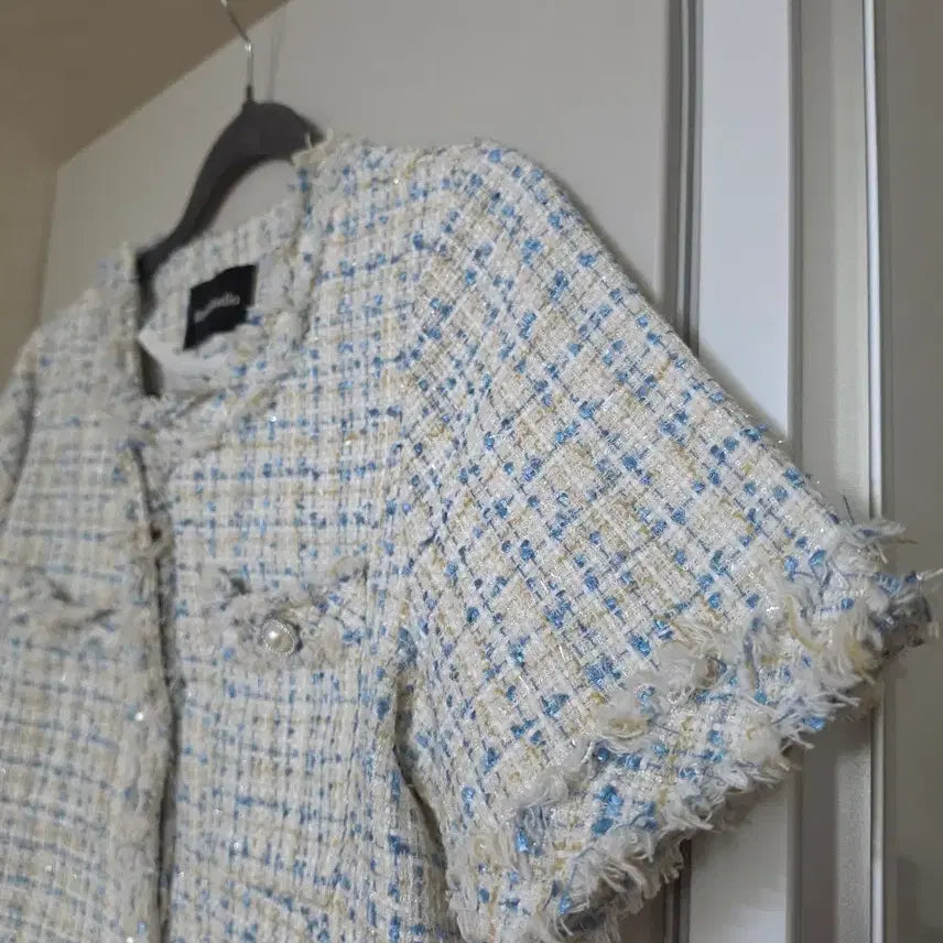 [BUNJANG] Repen Studio Pearl Button Tweed Jacket / 리펜 스튜디오 진주버튼 트위드자켓