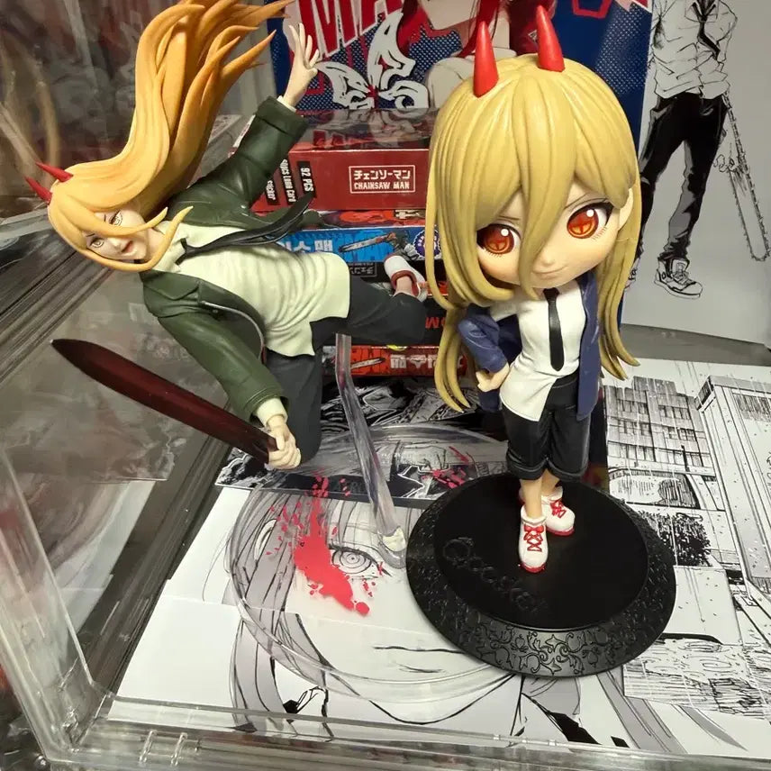 [BUNJANG] Chainsaw Man Power Figure Bundle Set / 체인소맨 파워 피규어 2개 일괄