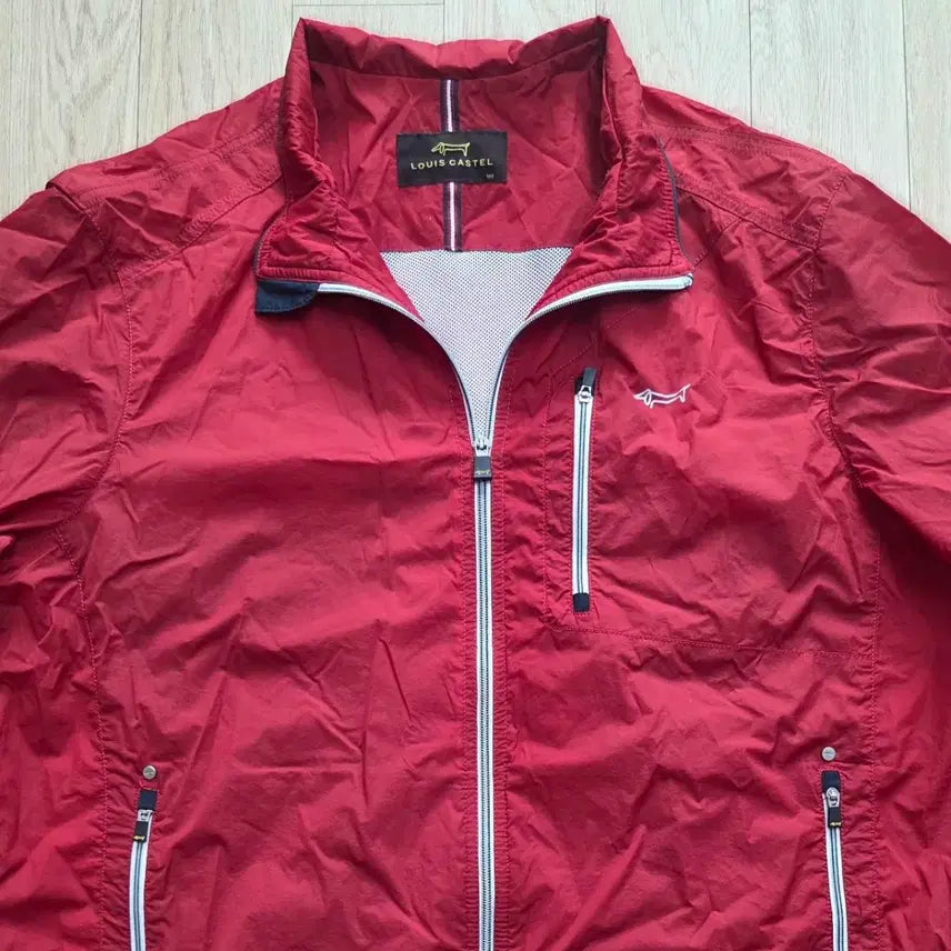 [BUNJANG] Louis Castel Spring/Summer Zip-up Jacket Size 110 / 미사용 루이까스텔 봄여름 집업 110사이즈  (줄자사진 참고하시길요)