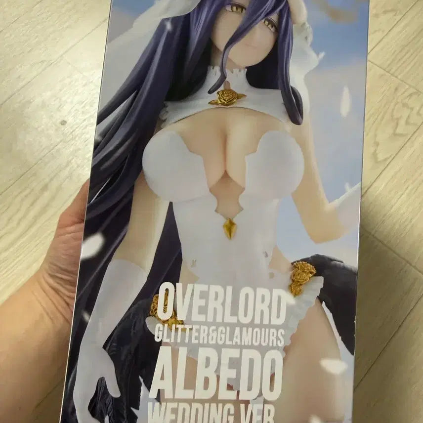 [BUNJANG] Banpresto Overlord Albedo Wedding Figure Glitter Version (Sealed) / 반프레스토 오버로드 알베도 웨딩 피규어 글리터 미개봉