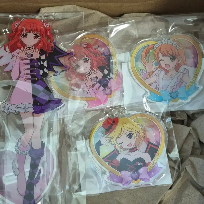 [BUNJANG] Pretty Rhythm Airi Acrylic Stand + Mars Keyring Set / 프리티리듬 마루쿠지 아이라 아크릴스탠드 + 마르스 키링세트