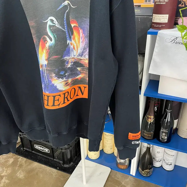 [BUNJANG] Heron Preston Hoodie L / 헤론 프레스톤 후드 L