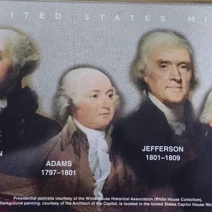 [BUNJANG] 2007 US Presidential Dollar Coin Proof Set / 2007 미국 대통령 1달러 주화 Proof 세트