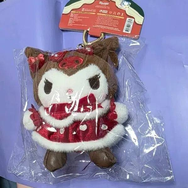 [BUNJANG] Sanrio Kuromi Christmas Limited Pop-up Keychain (Sealed) / 산리오 쿠로미 크리스마스 한정 팝업 키링 미개봉