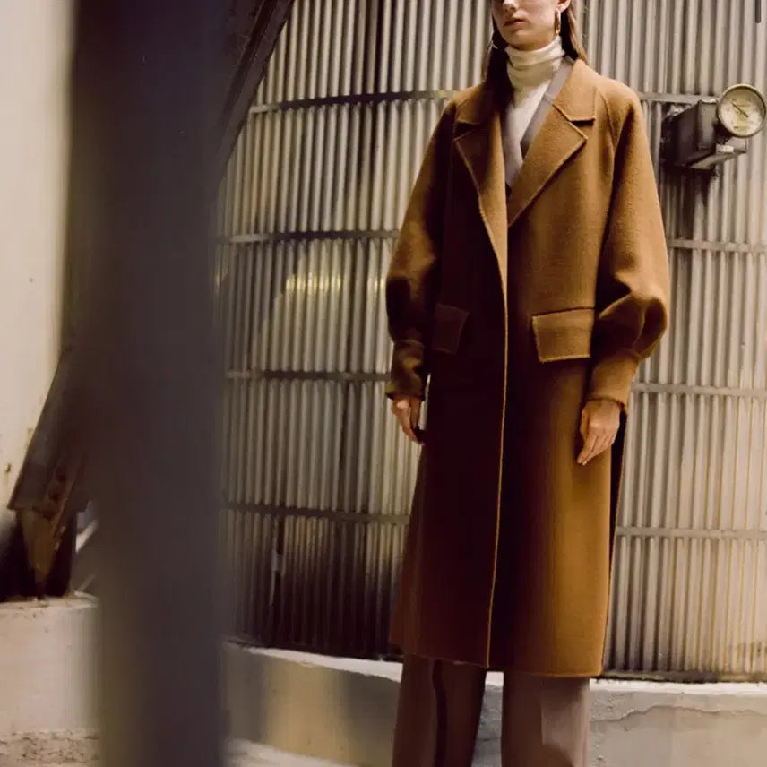 [BUNJANG] Andersson Bell Alana Handmade Coat Camel Brown / 앤더슨벨 alana 알라나 핸드메이드 코트 (카멜 브라운)