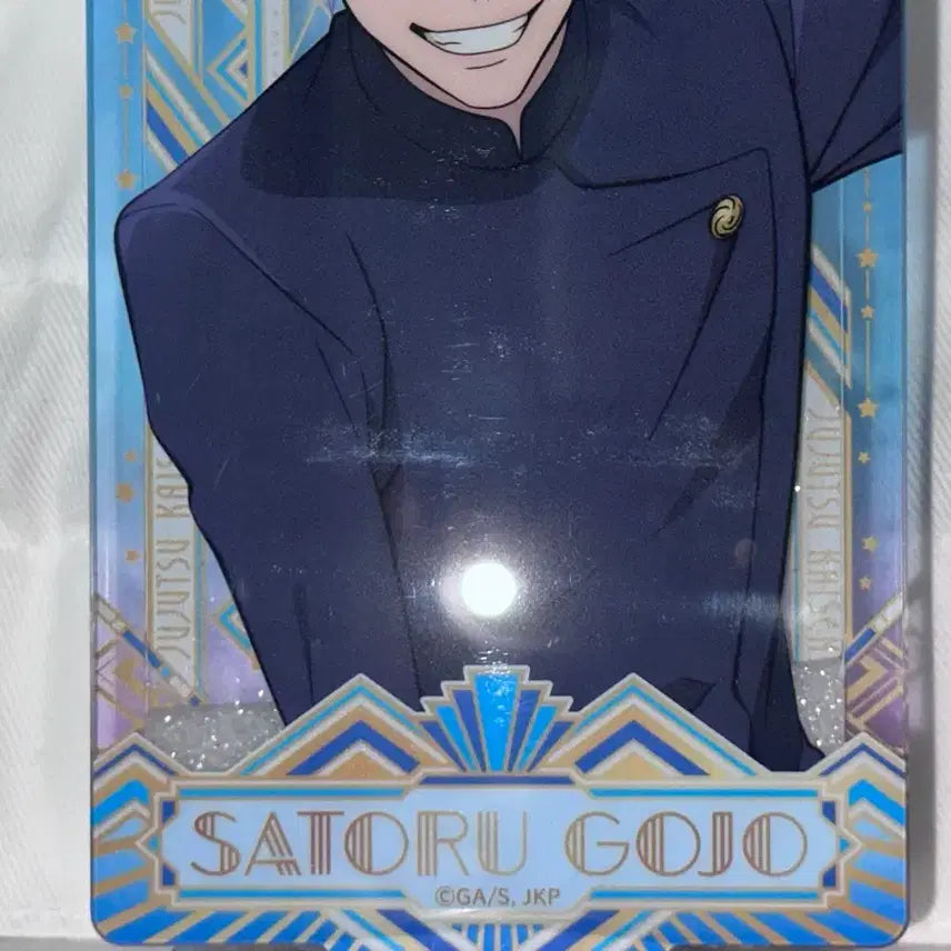 [BUNJANG] Jujutsu Kaisen Gojo Satoru "Shoulder Bump" Acrylic Stand &amp; Ensky Glitter Acrylic Stand Bundle / 주술회전 회옥옥절 고죠 사토루 아크릴 엔스카이 마파 쿠지 어깨쿵 일괄