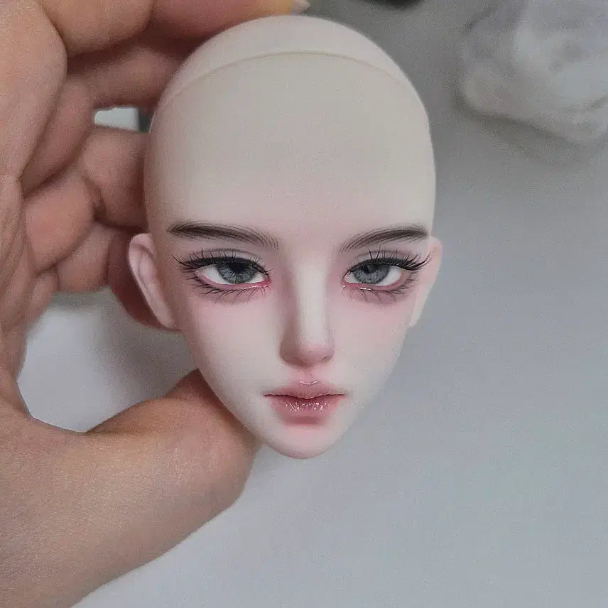 [BUNJANG] MSD Ball-Jointed Doll Head (Mia Pink) / MSD 남아 헤드 구관 구체관절인형 헤드