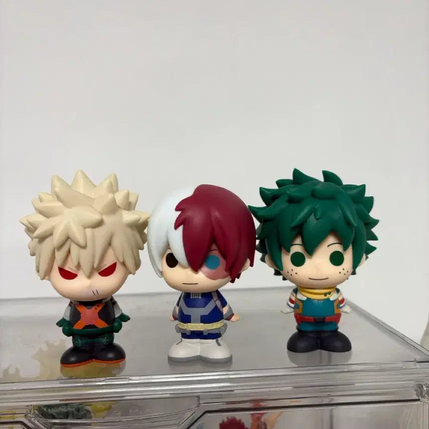 [BUNJANG] My Hero Academia Sofubi Figure Bundle Set / 나의 히어로 아카데미 쿠지 소프비 피규어 일괄