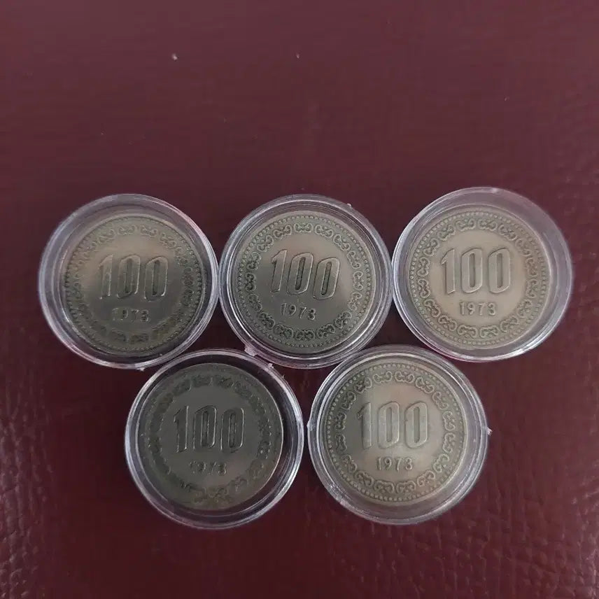 [BUNJANG] 1971-1982 South Korean 100 Won Coin Bundle (106 Coins) / (구100주)70년대~~80년대