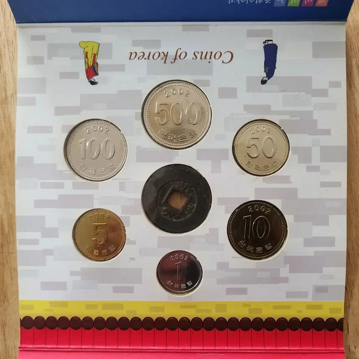 [BUNJANG] 2002 "Si-jip-ga-neun-nal" Korean Mint Coin Set / 2002 시집가는날 한국은행 주화 민트 세트